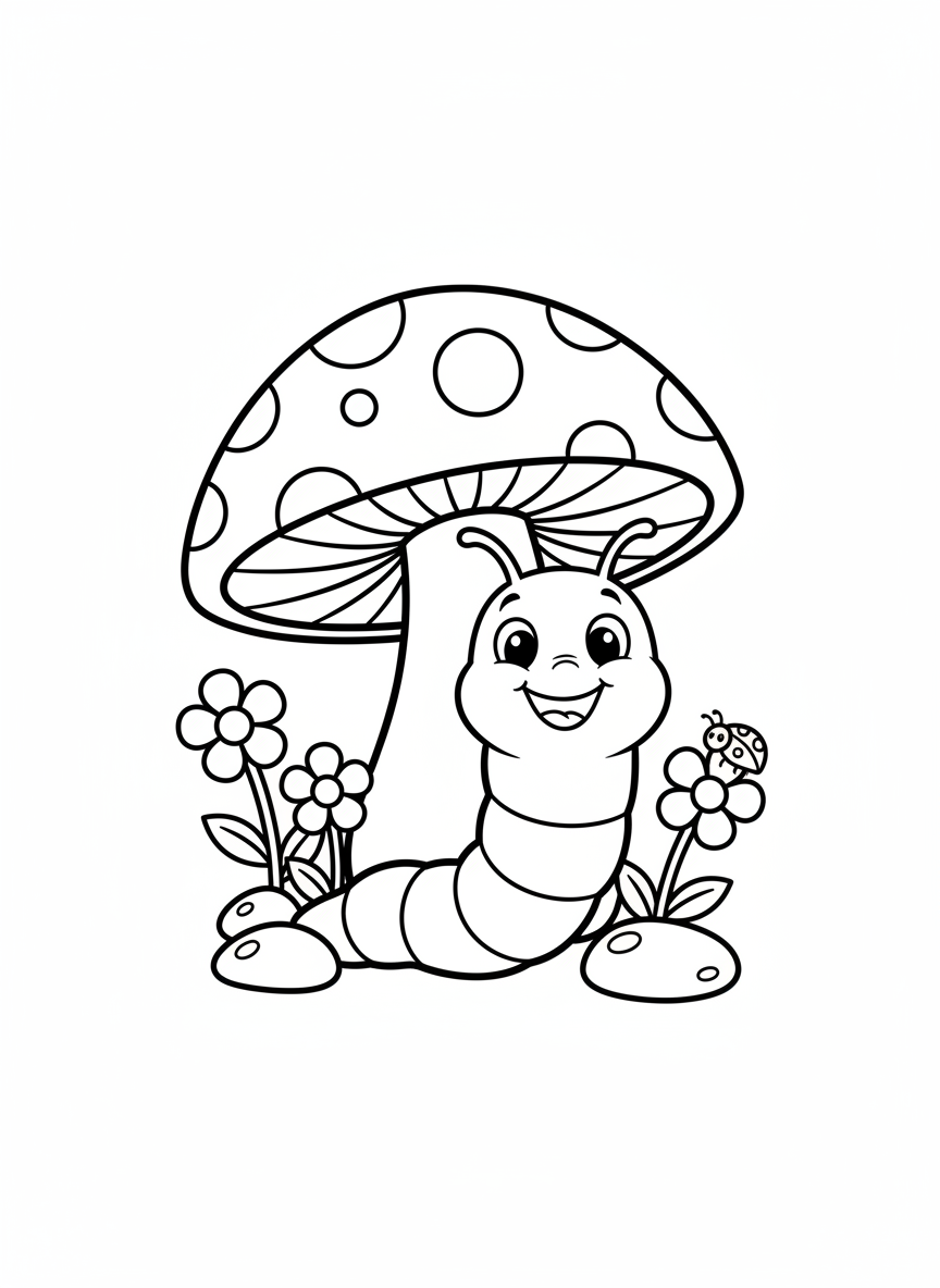 快樂小蚯蚓躲貓貓