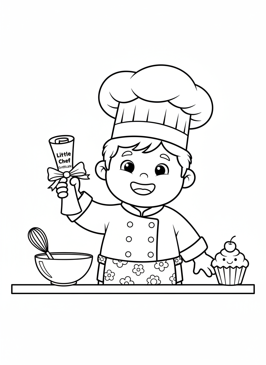 Little Chef Certificate Fun