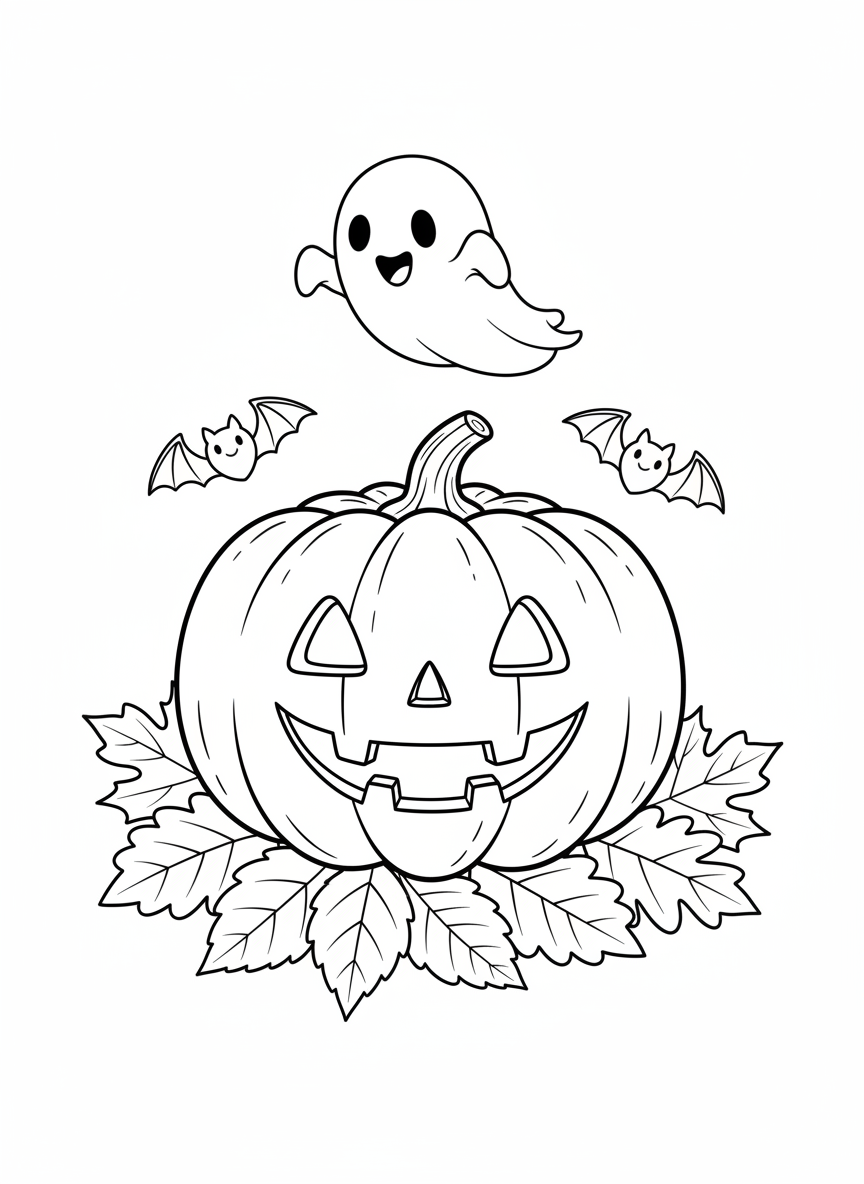 Happy Jack-o'-Lantern Halloween Fun