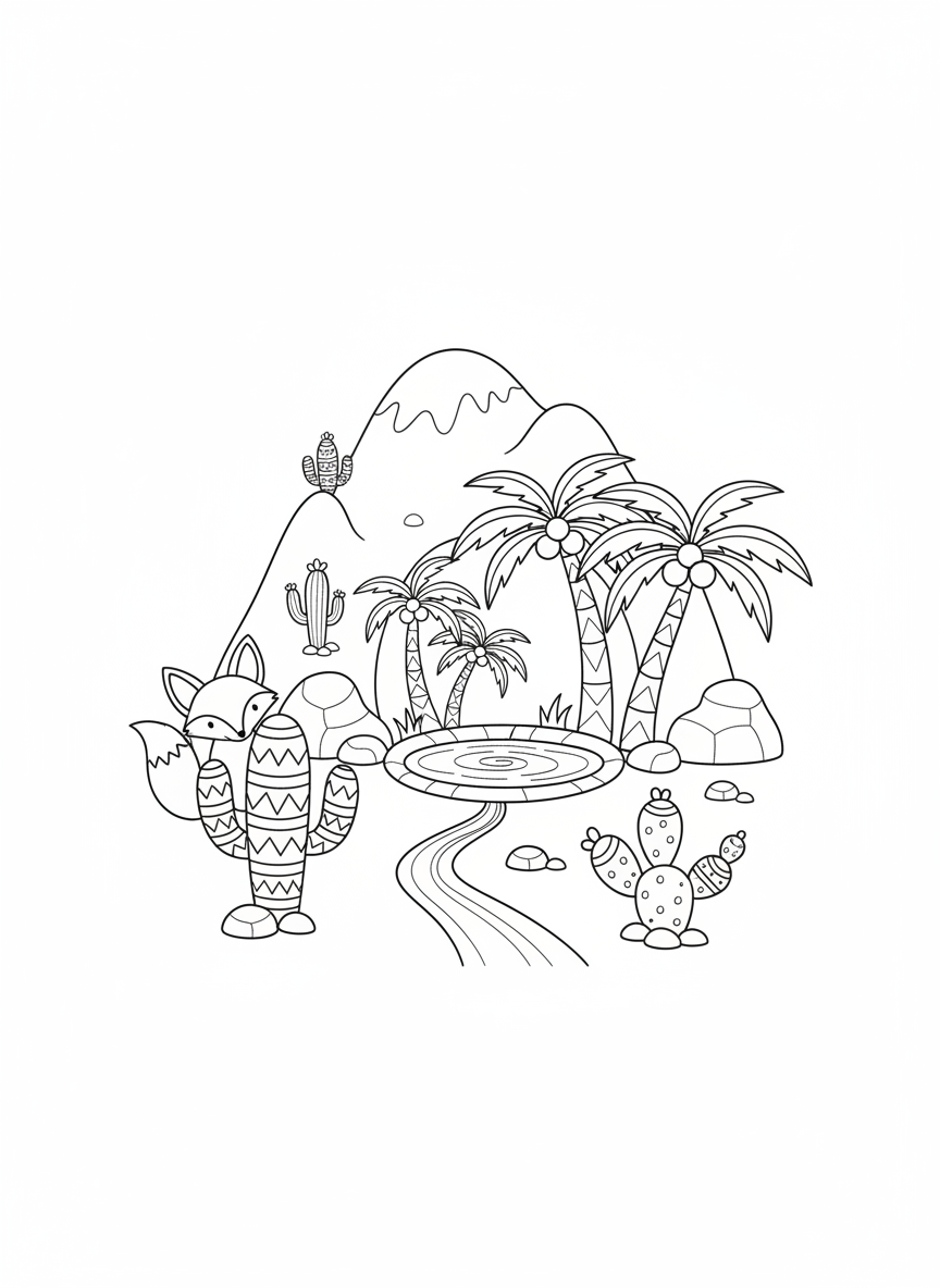 Desert Mountain Oasis Adventure
